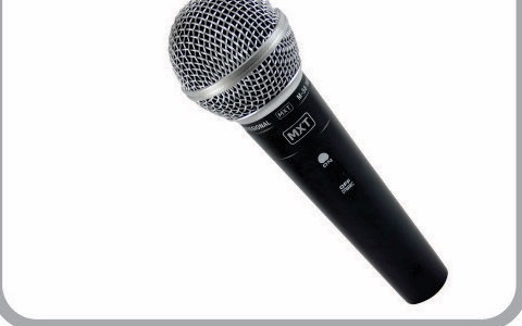 Manutenção em microfone